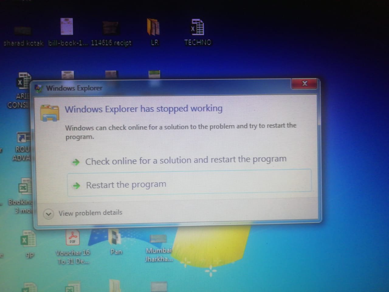 Windows Explorer has stopped working & System Restarting error Fixed ...